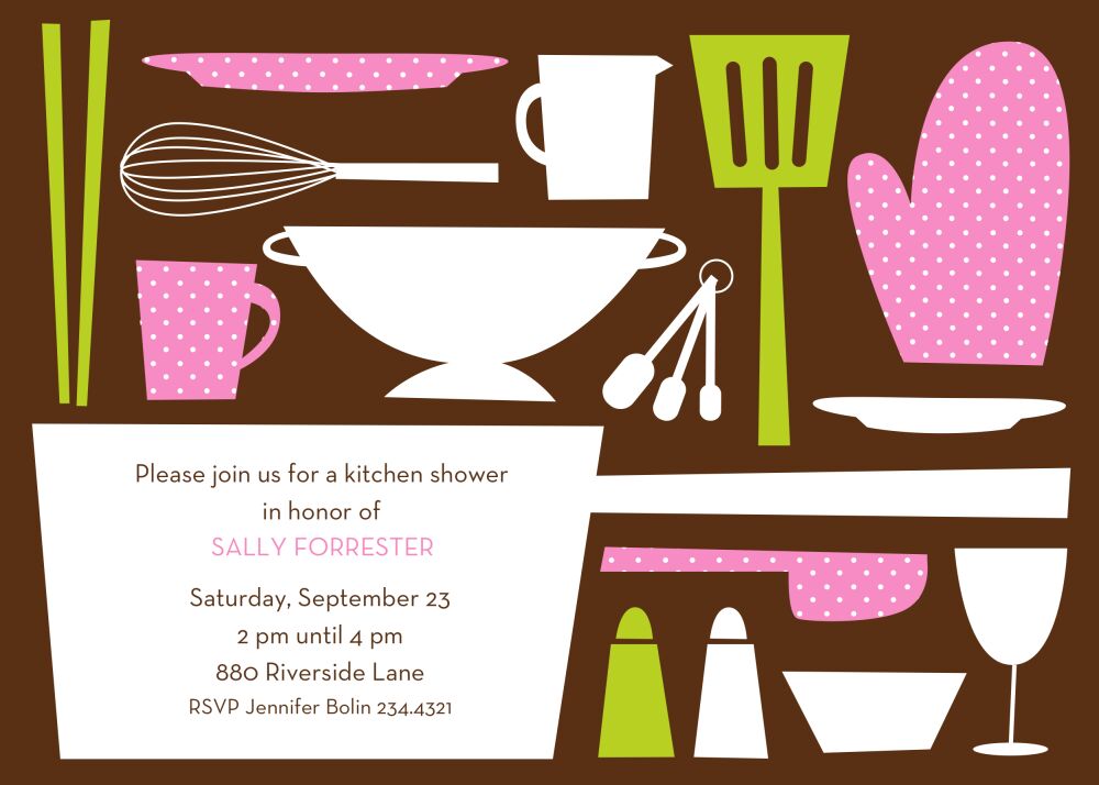 Stock The Kitchen Invitation