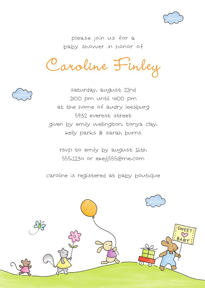 Let's Celebrate Invitation