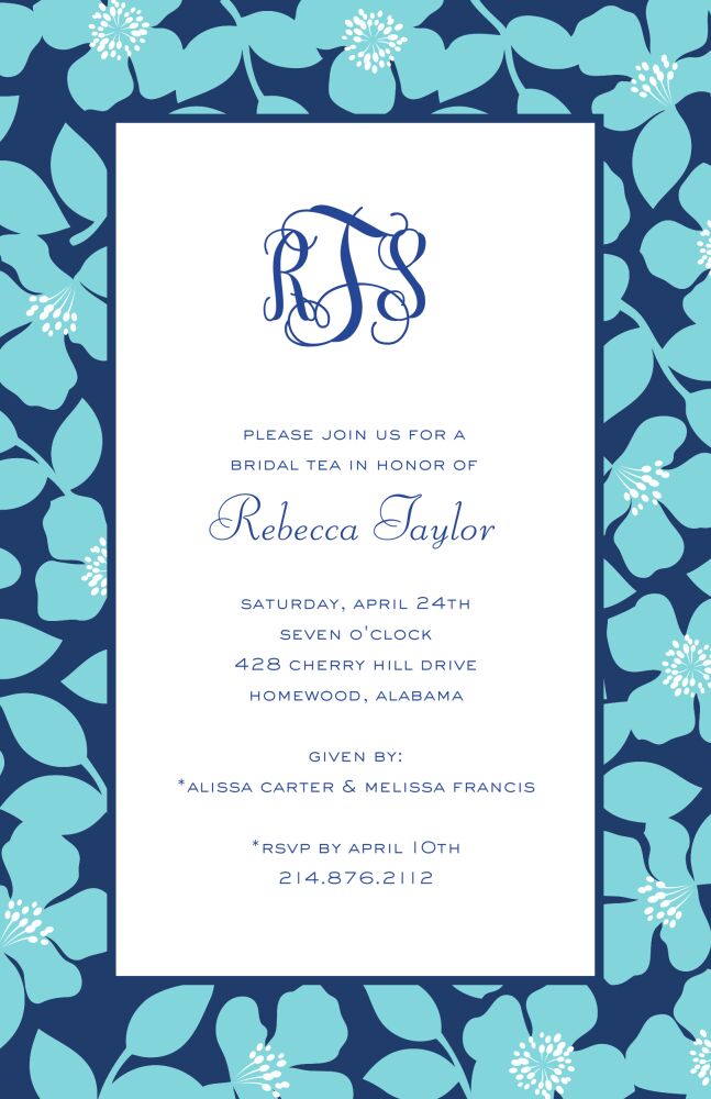 CoCo - Blue Invitation