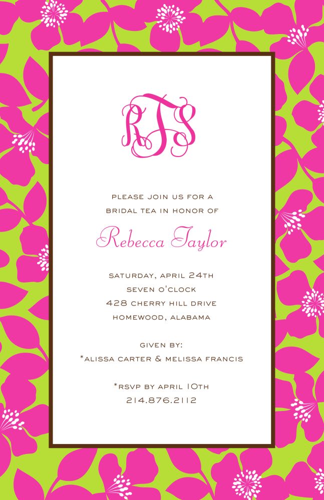 CoCo - Pink Invitation