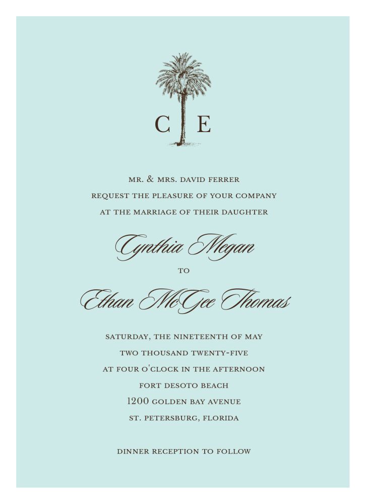 Romantic Getaway Invitation