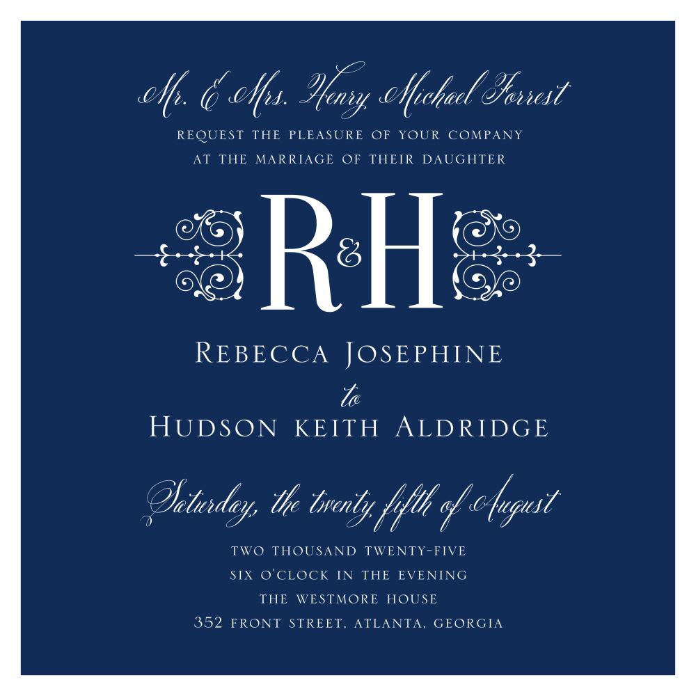 Love Song Invitation