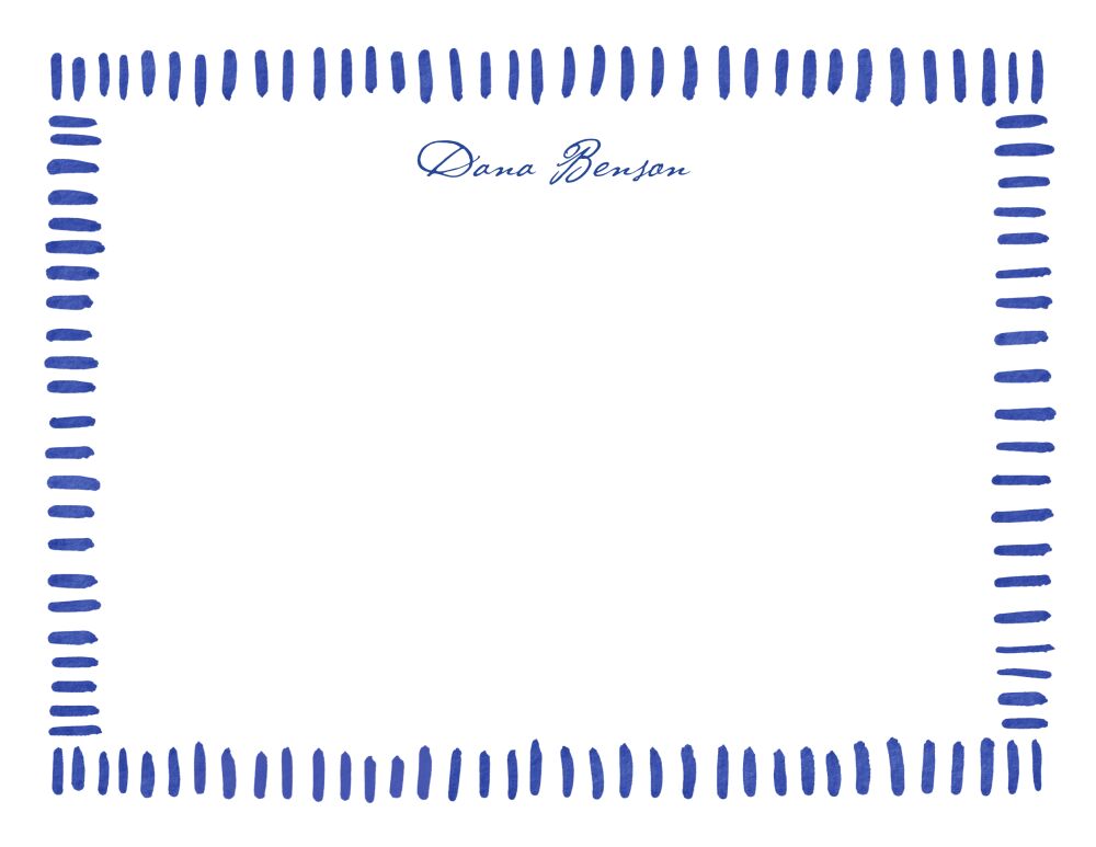 Border Stripes Flat Note