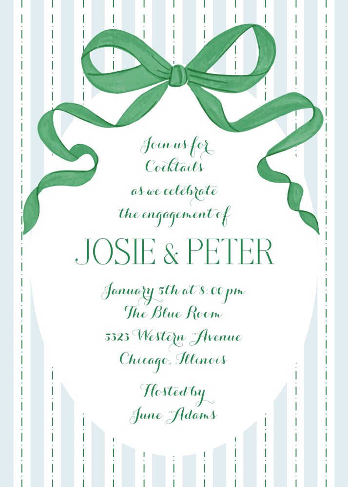 Dainty Presentation Invitation