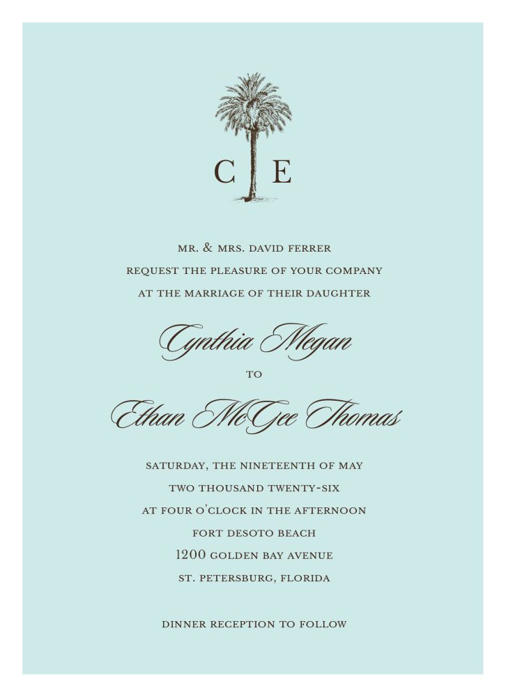 Romantic Getaway Invitation