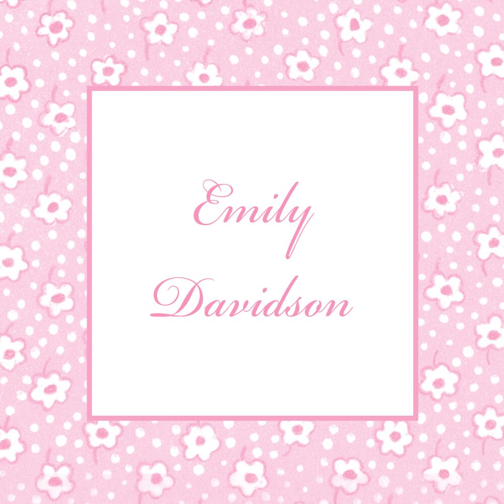 Pink Posey Sticker 
