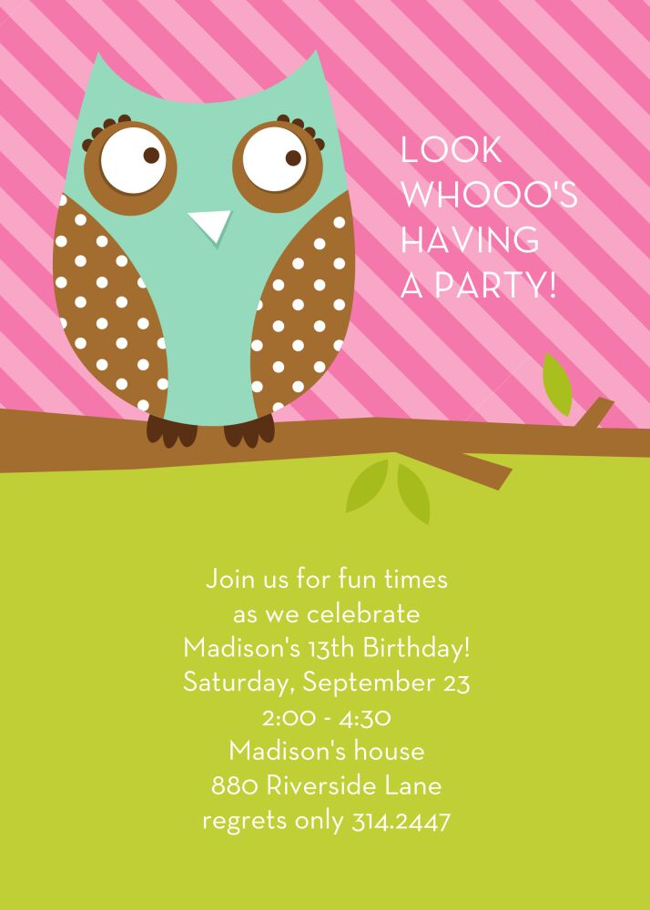 Lookie Who Party Invitation
