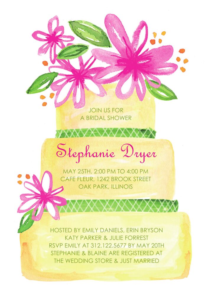 Blooms Invitation