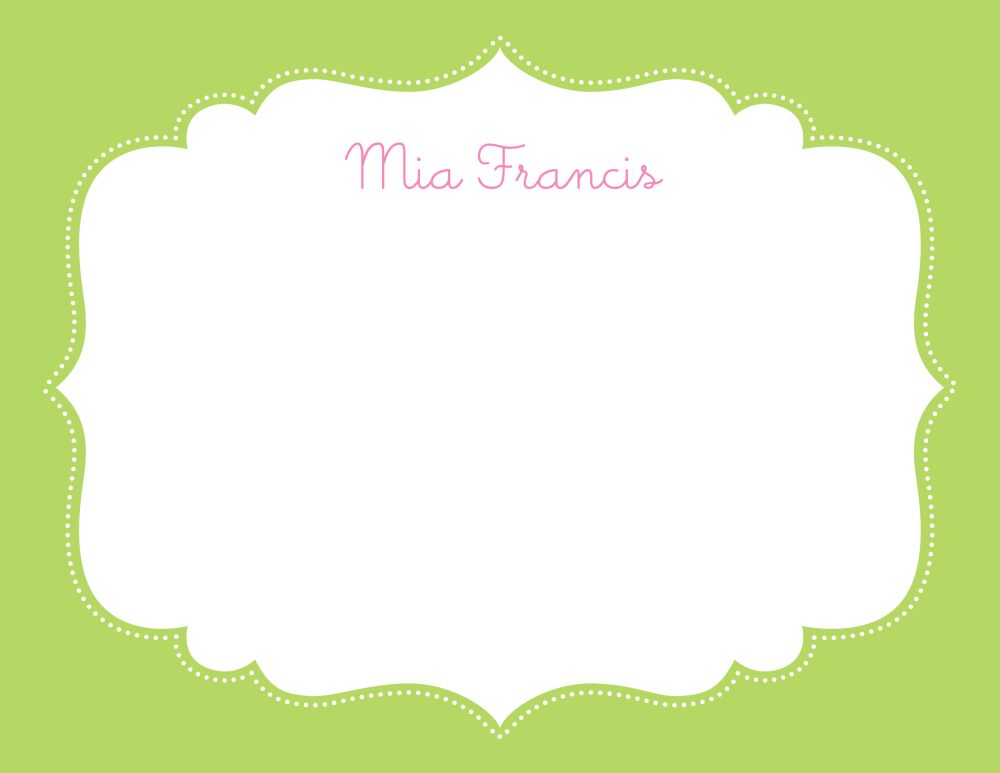 Petite Patisserie Flat Note