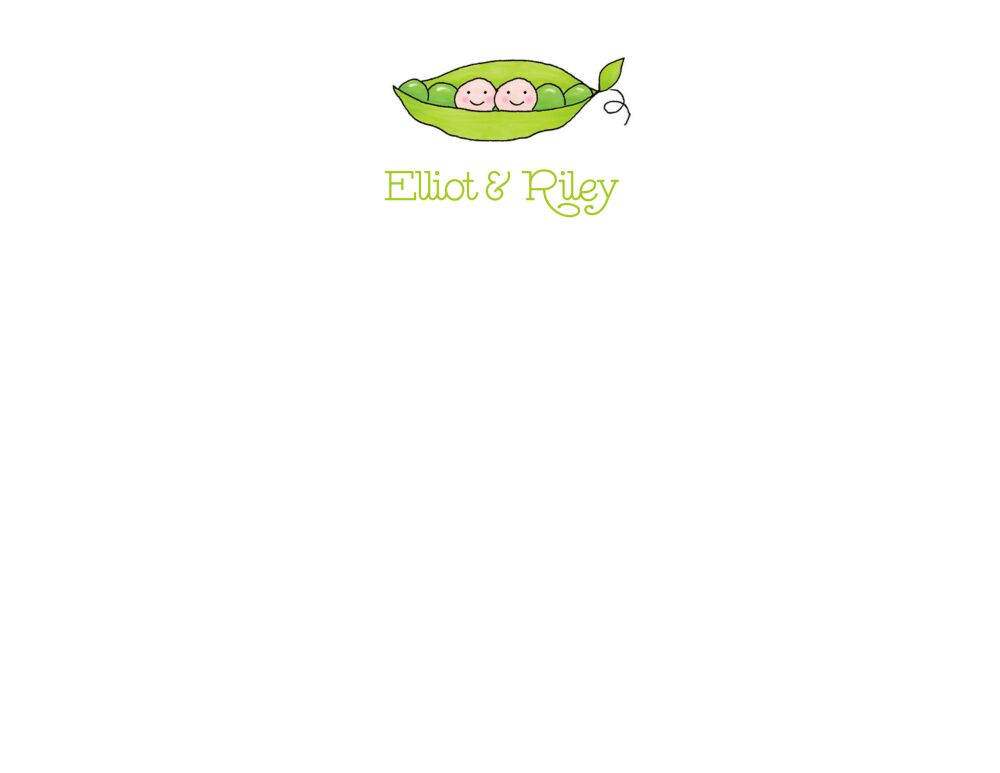 Petite Peas Flat Note