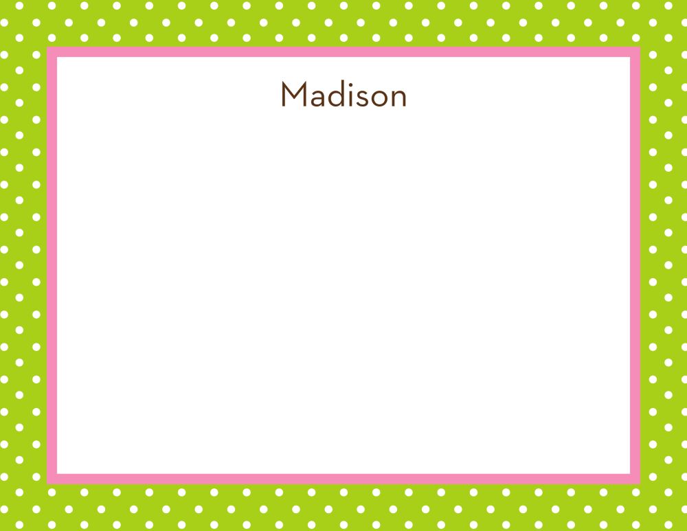 You're Invited Pink Flat Note