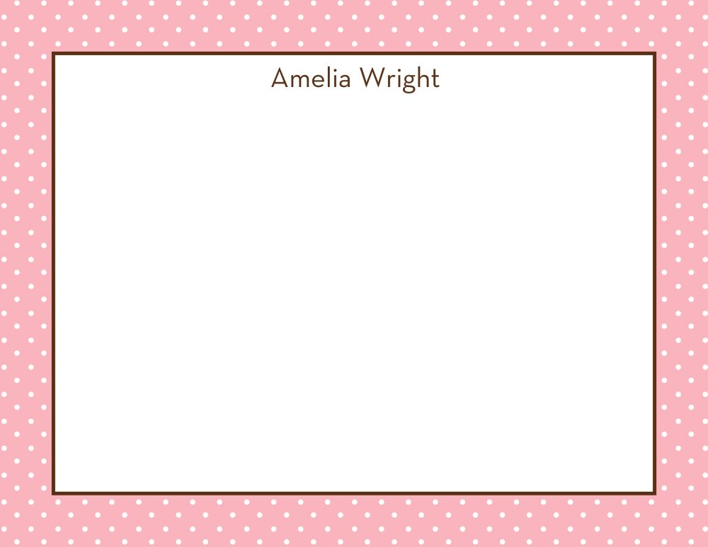 Amelia's Party Flat Note