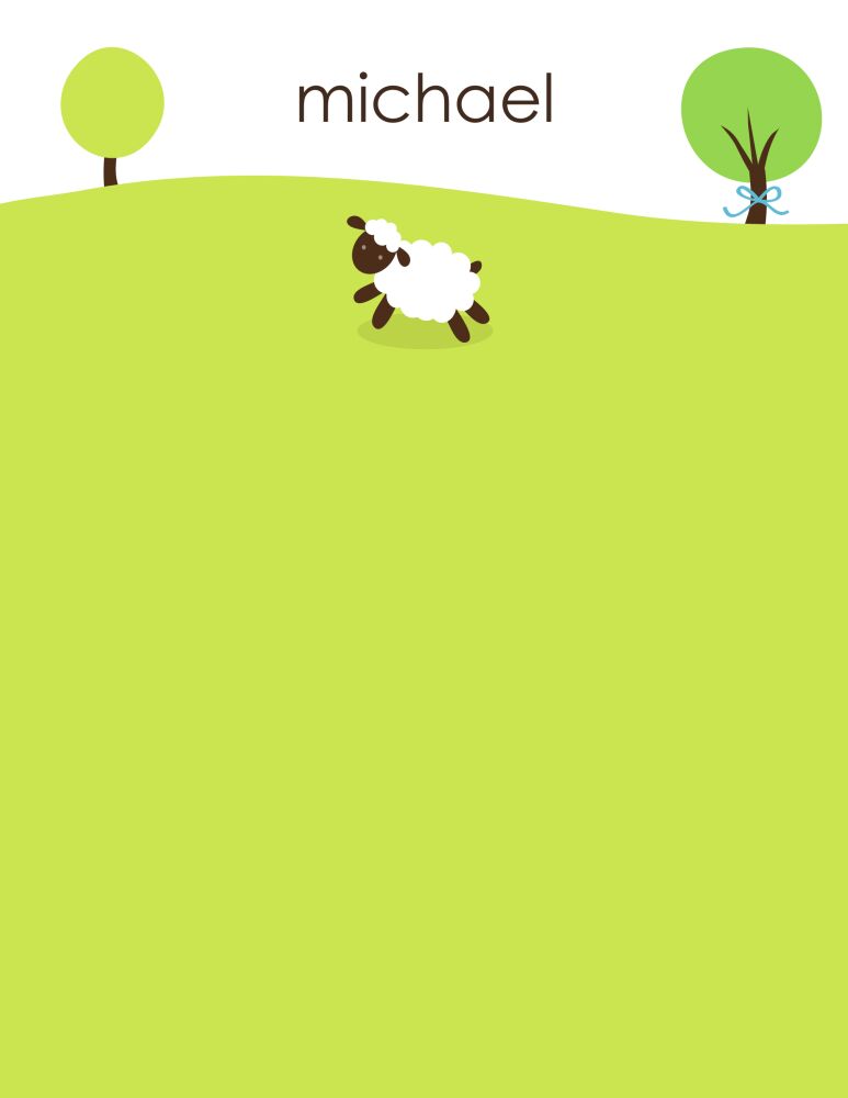 Henry'S Little Lambs Flat Thank You