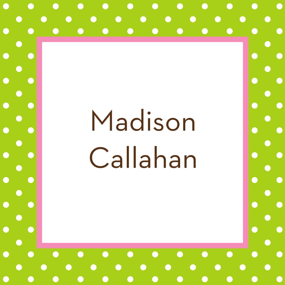 You're Invited Pink Flat Calling Card