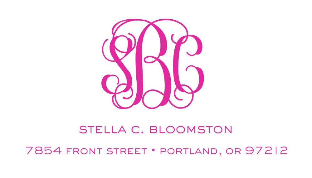 Clean & Simple Calling Card