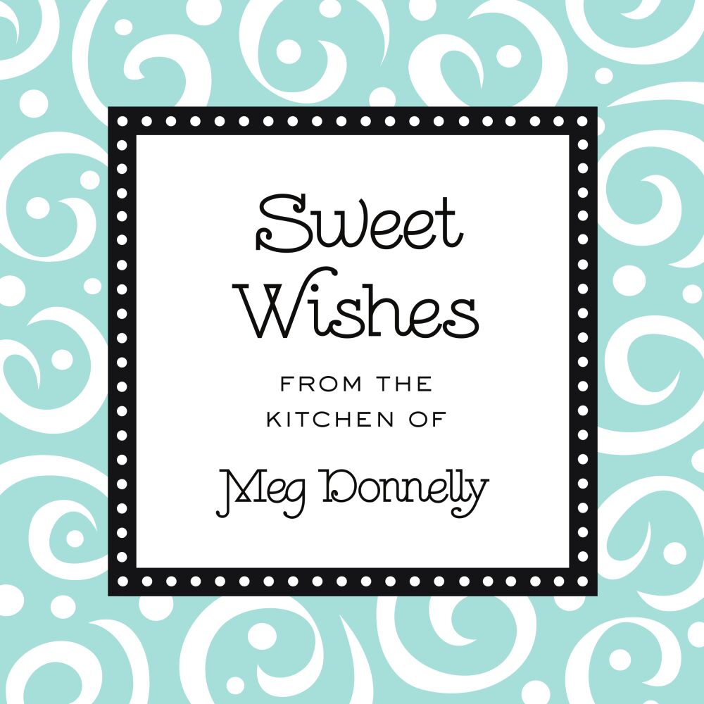 Swirls & Whirls - Blue Sticker 