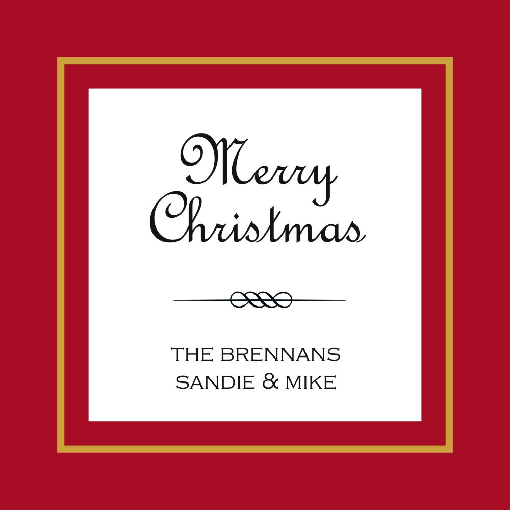 Folded Enclosure Card