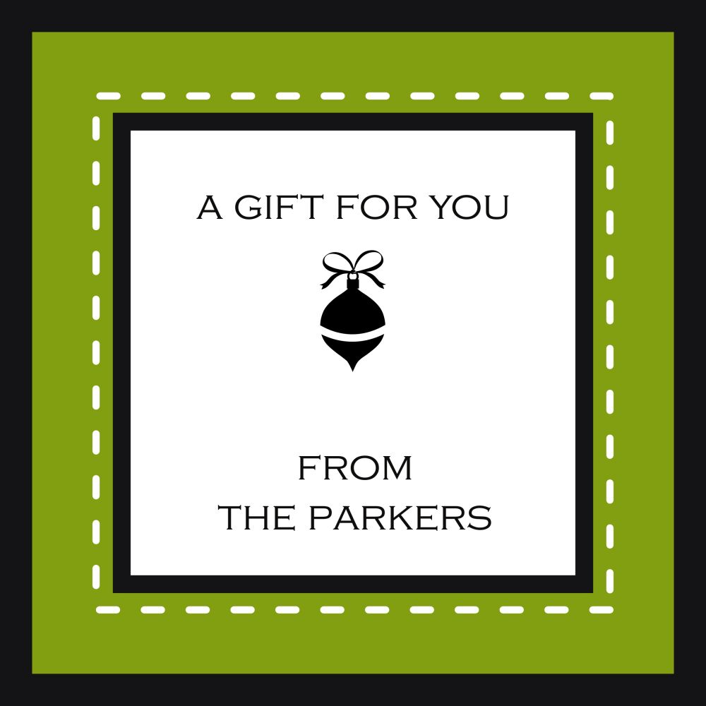 Folded Enclosure Card