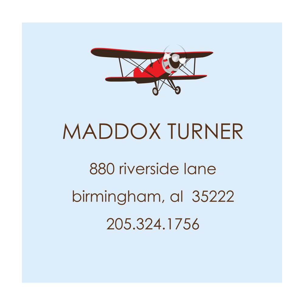 High Flyin Fun Flat Calling Card