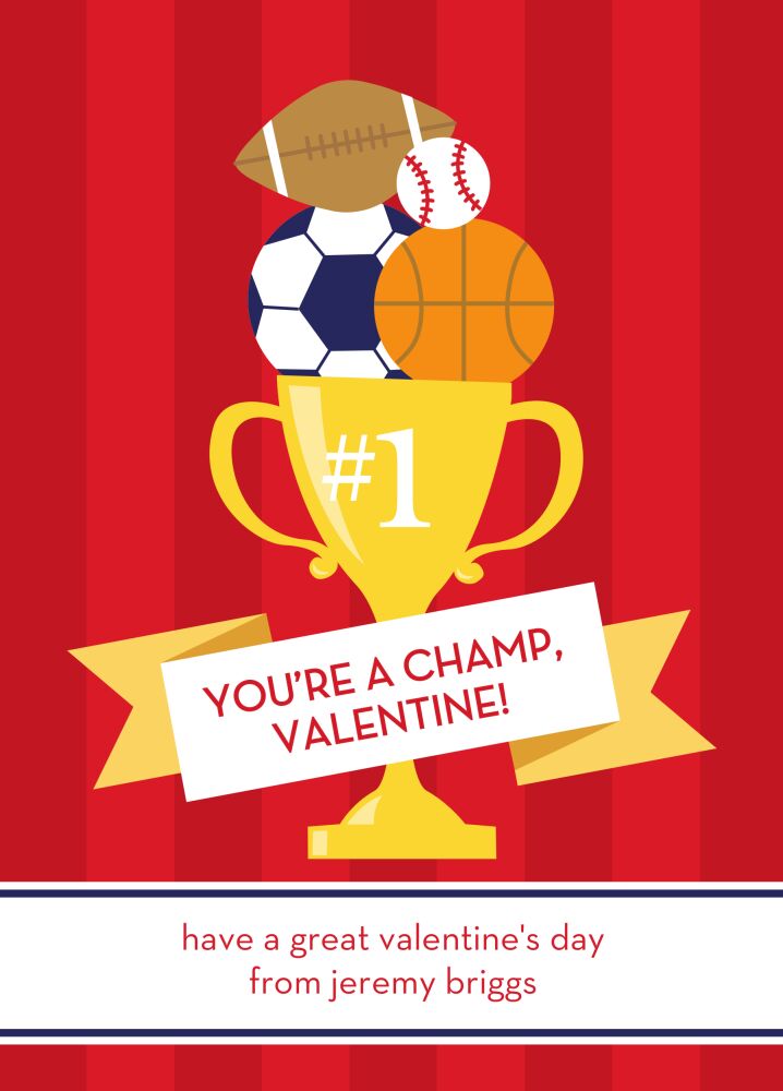 You're a Champ Flat Card