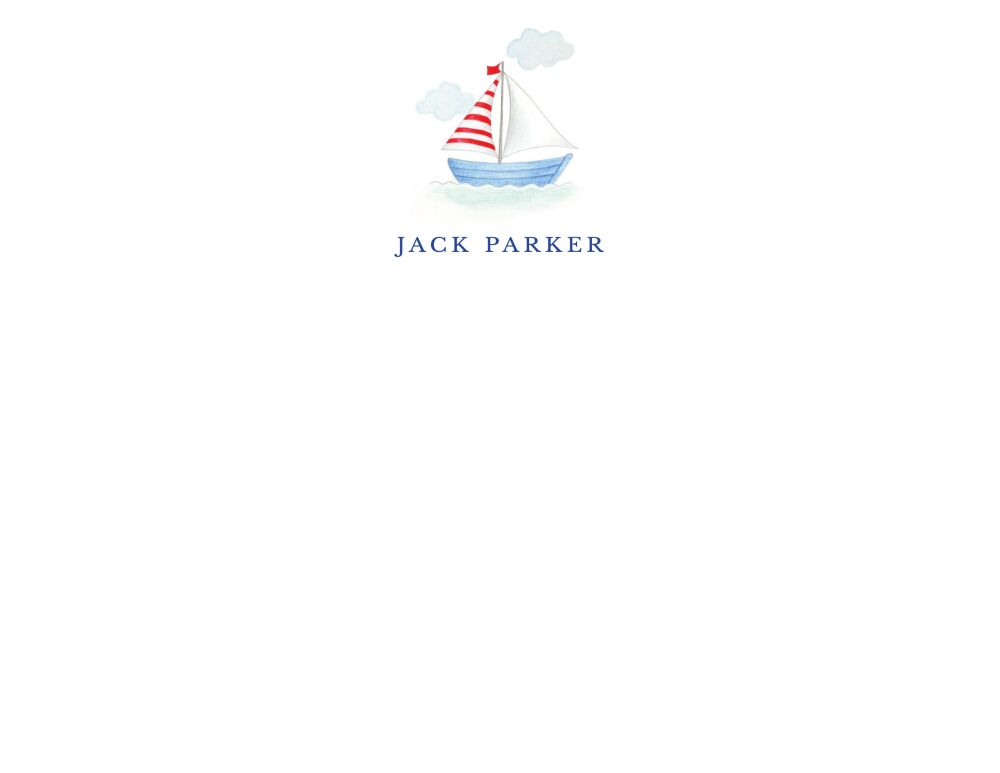 Smooth Sailing Flat Note