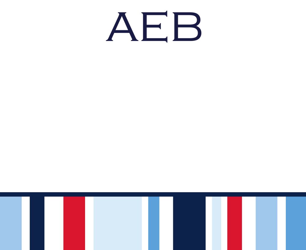 Nautical Stripe Sticker 
