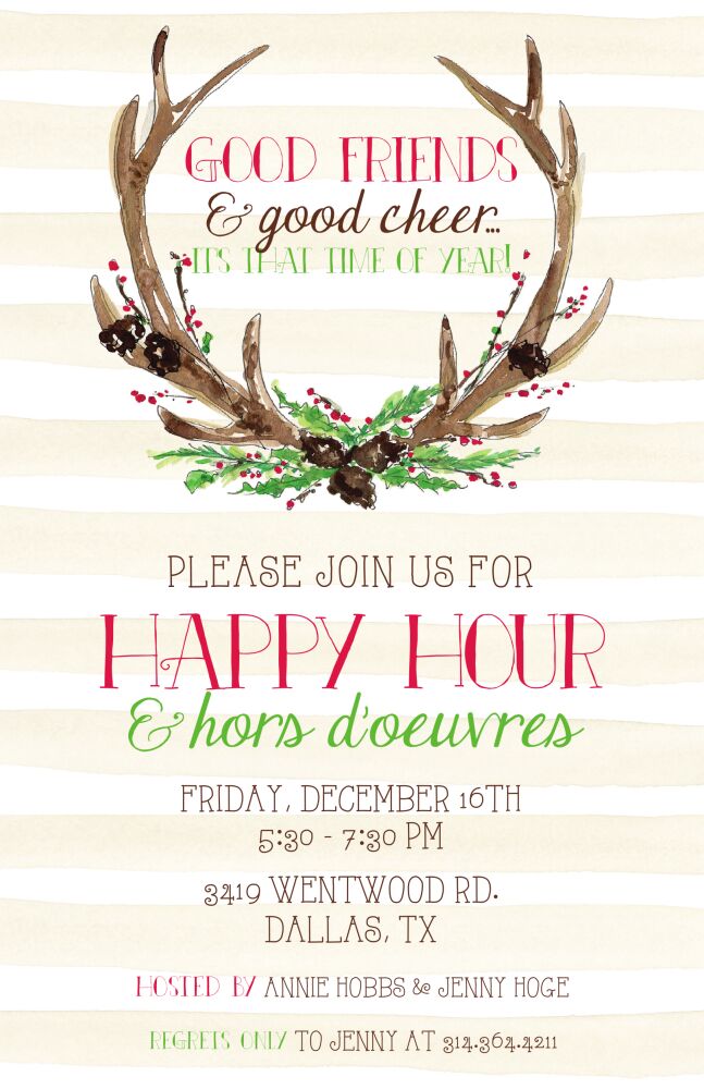 Antlers Invitation