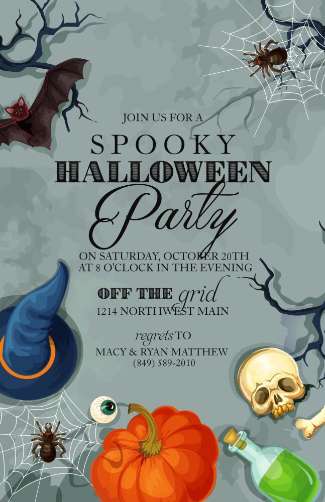 Spider Webs, Potions & More