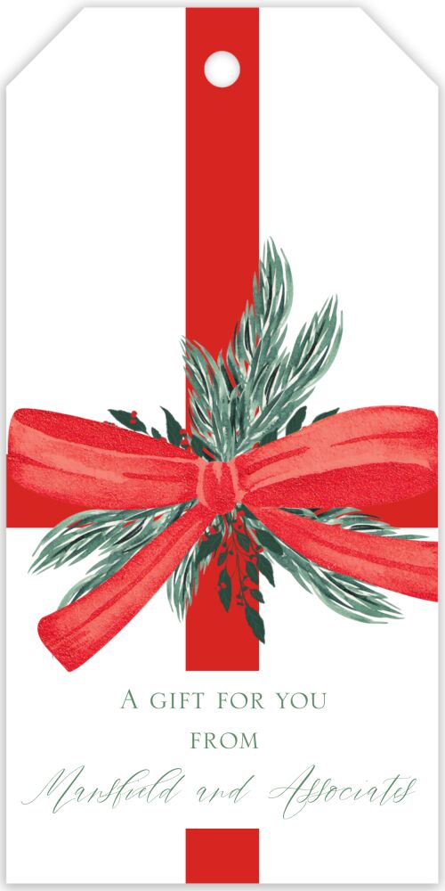 Wrapped Wishes Hanging Gift Tag