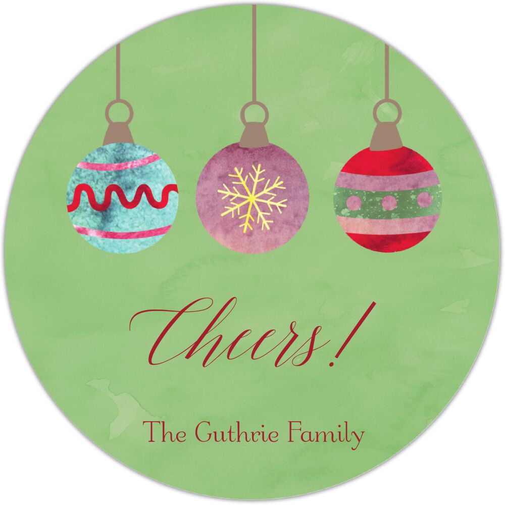 Pendent Ornaments Gift Sticker