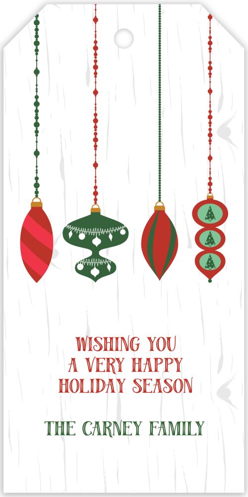 Hanging Ornaments Hanging Gift Tag