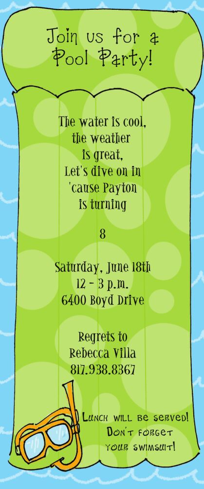 Raft Invitation