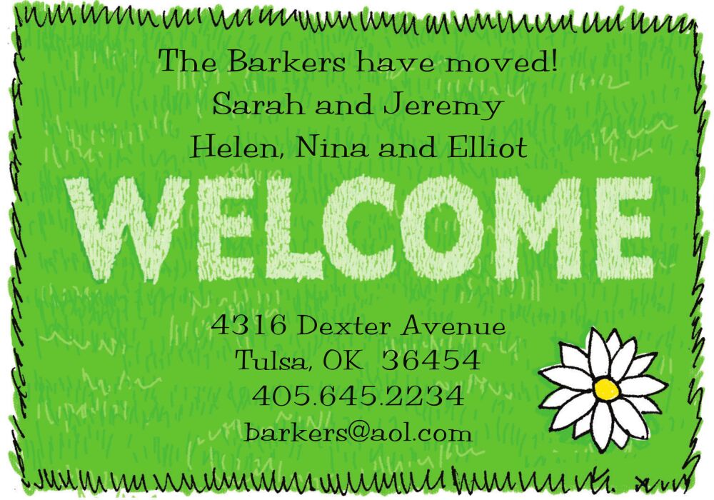 Welcome Mat Invitation