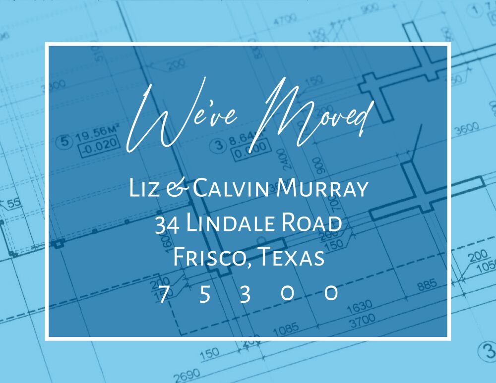 Architect Moving Announcement