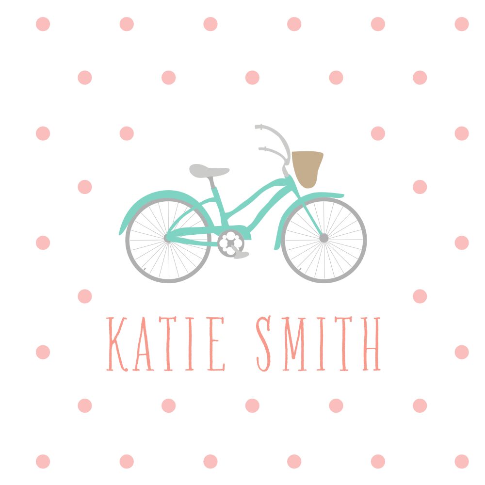 Bicycle Gift Sticker