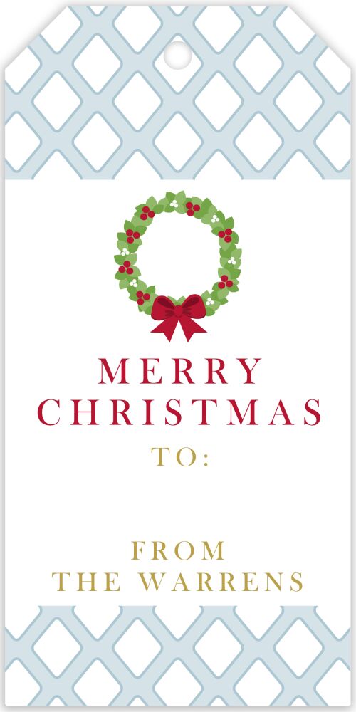 Classic Diamond Hanging Gift Tag