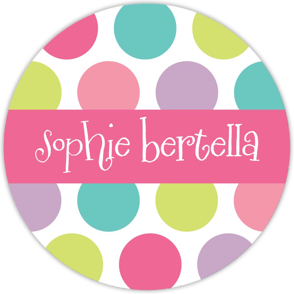 Dots Water-resistant Label