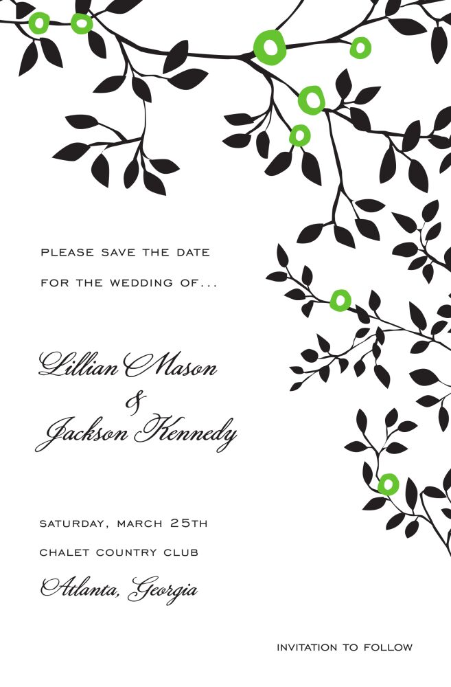 Moon Bloom Invitation