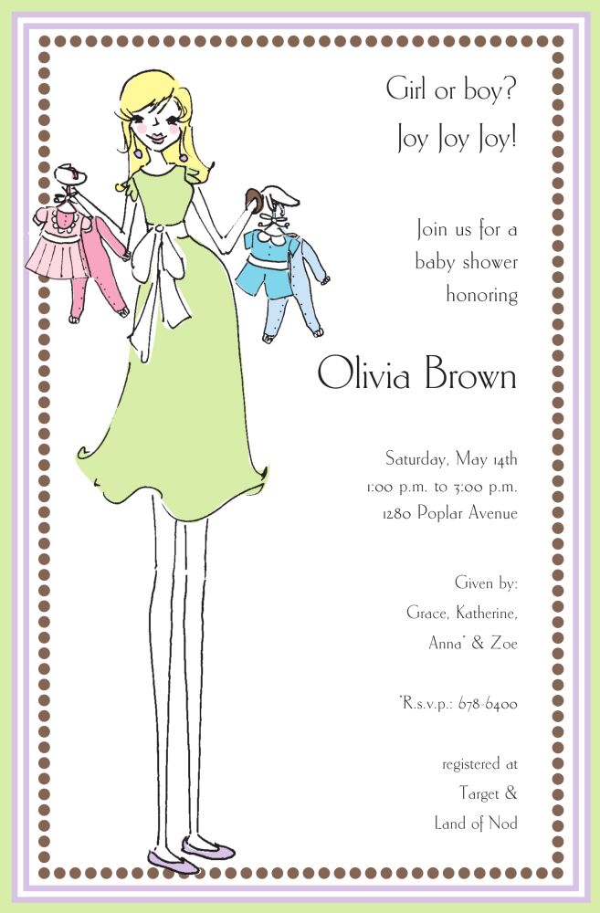 Baby? Invitation