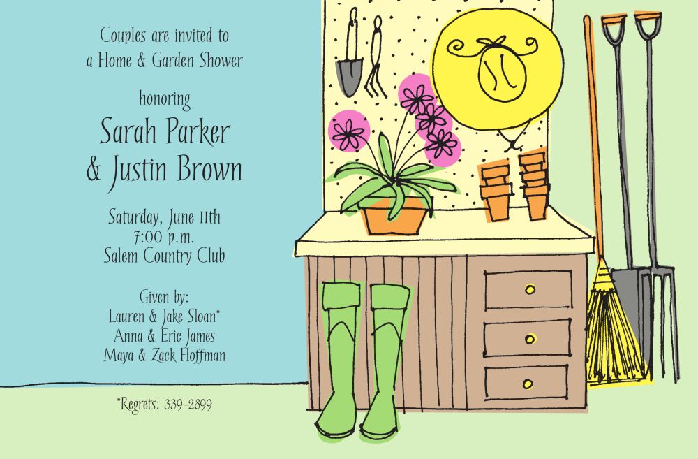 Tool & Garden Invitation