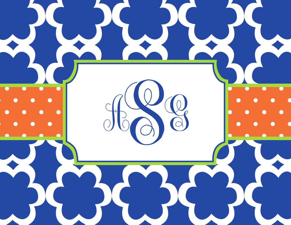 Blooms n Dots Folded Note