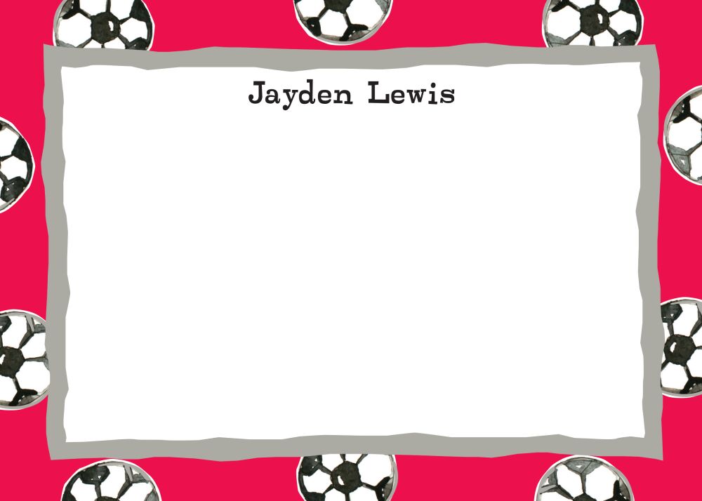 Soccer Flat Note