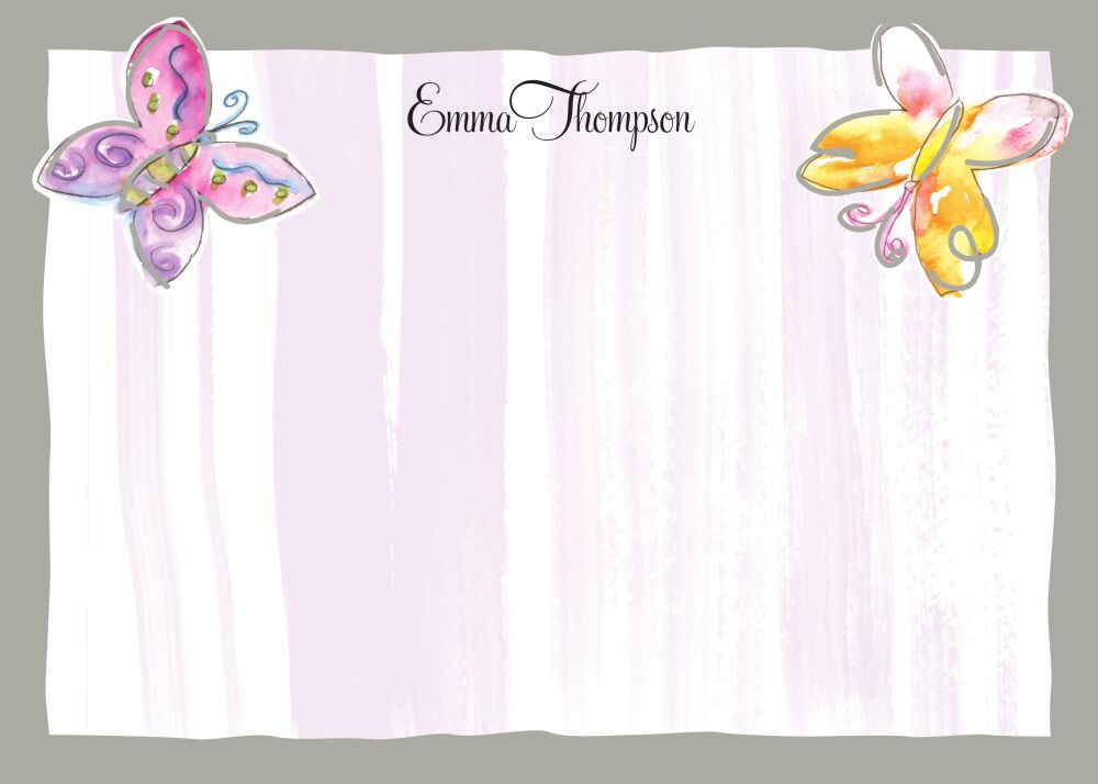 Butterfly Flat Note