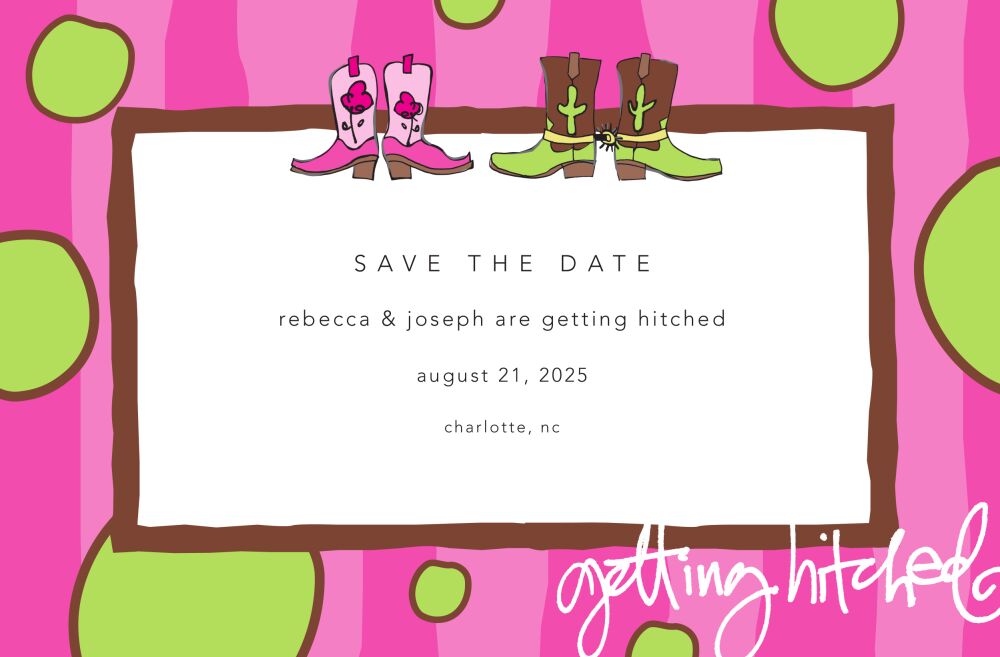 Getting Hitched Invitation