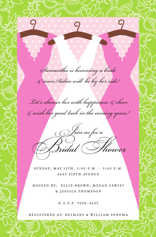 Vintage Bridesmaids Invitation