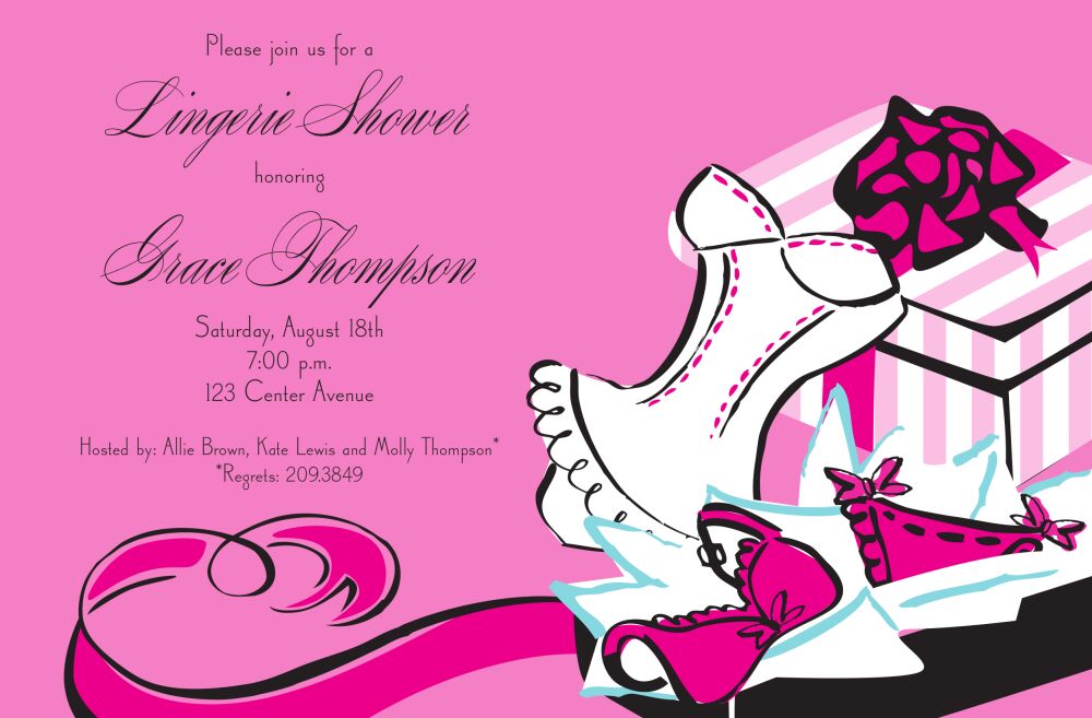 Sassy Boxes Invitation