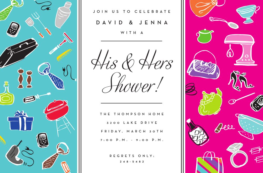 His & Hers Invitation