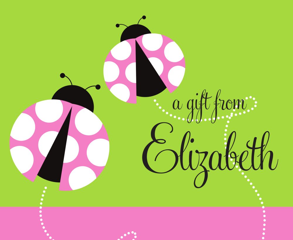 Ladybug Lawn Sticker