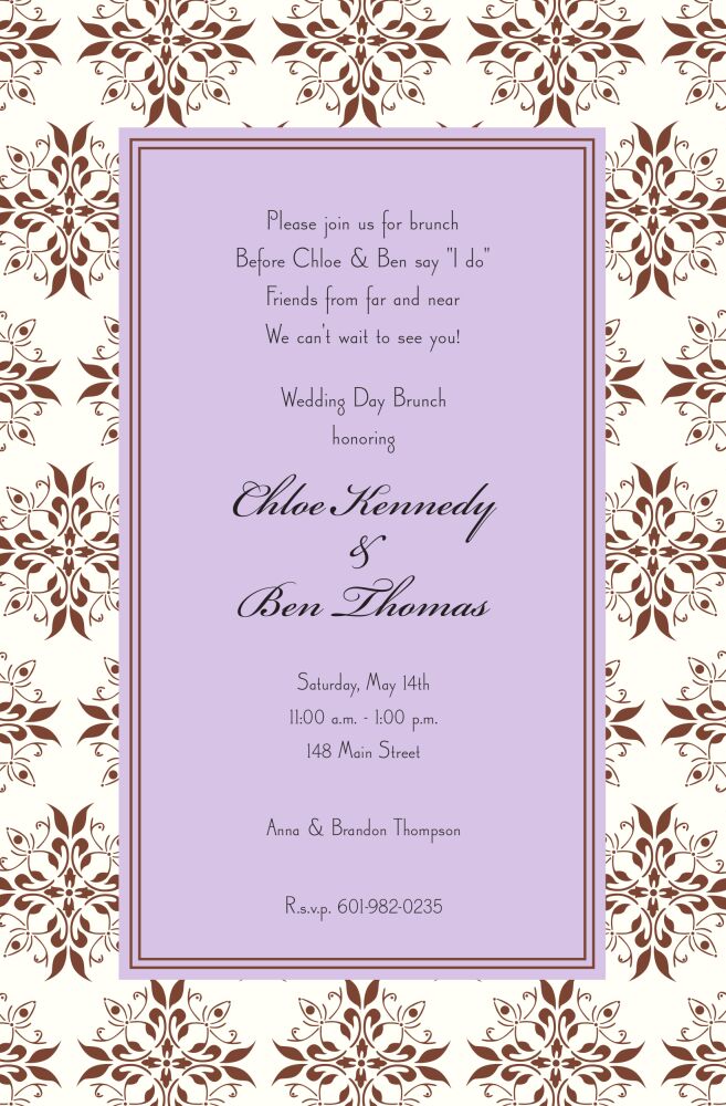 Luxe Cream Invitation