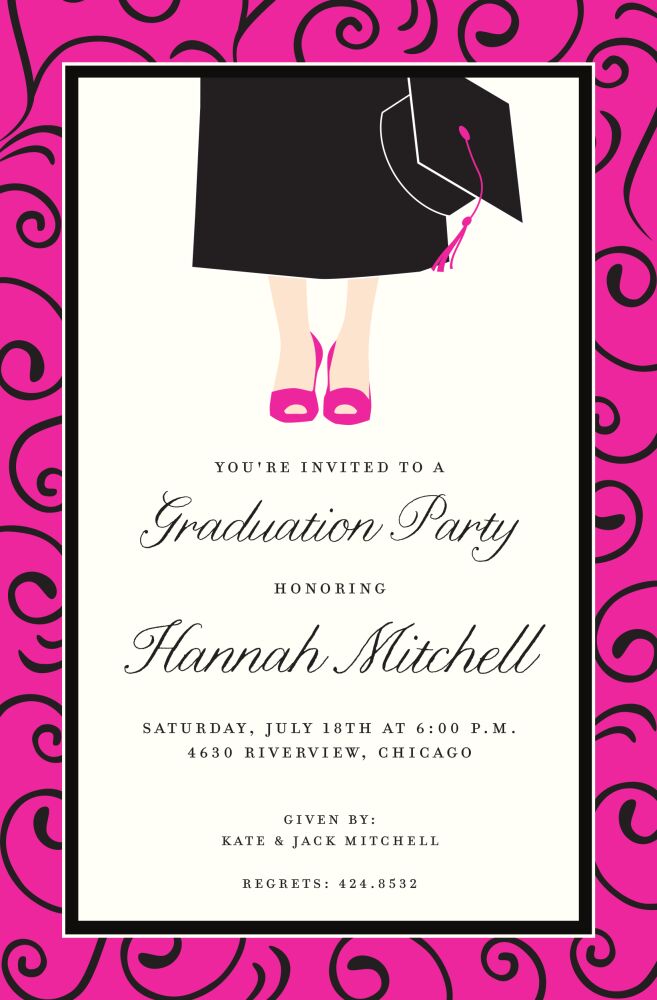 Grad Gal Invitation